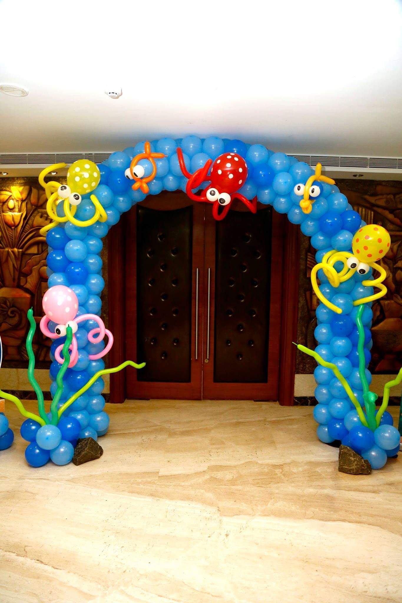 BALLOON decoration for Birthday (2020)/NEMO Fish theme decoration